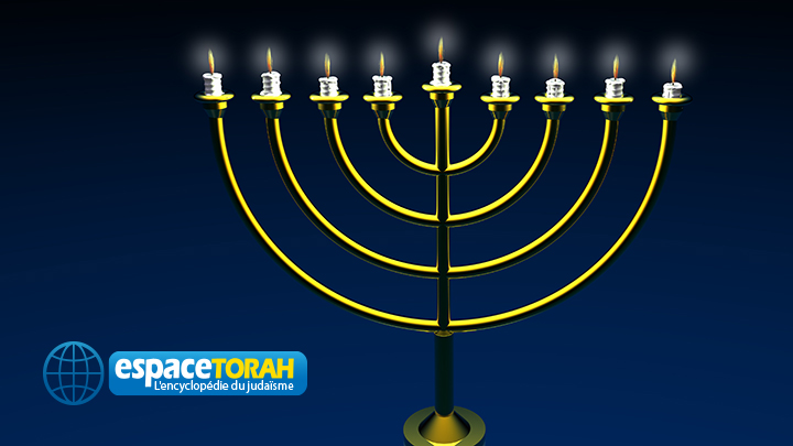 Holiday Hanukkah. Menorah. 3D. Look my portfolio.